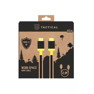Tactical Webb Space HDMI 2.1 8K 2.1m crno/žuto