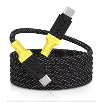 Taktički MagRope USB-C/USB-C 1m crno/žuto