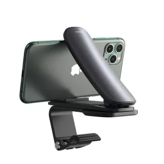 Baseus SUDZ-A01 Big Mouth Dashboard Phone Holder with Clip Black