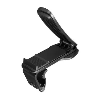 Baseus SUDZ-A01 Big Mouth Dashboard Phone Holder with Clip Black