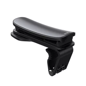 Baseus SUDZ-A01 Big Mouth Dashboard Phone Holder with Clip Black