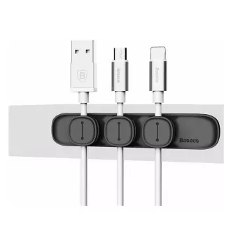 Baseus ACWDJ-01L Peas Organizator za Kabel Crni