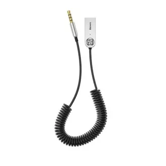 Baseus CABA01-01 Bluetooth 5.0 adapter na 3,5 mm Jack crni
