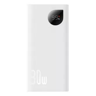 Baseus Adaman2 power bank 10000 mAh 30W 2xUSB/USB-C bijeli Baseus Adaman2 power bank 10000 mAh 30W 2xUSB/USB-C bijeli