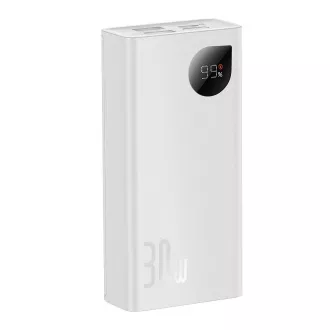 Baseus Adaman2 power bank 10000 mAh 30W 2xUSB/USB-C bijeli Baseus Adaman2 power bank 10000 mAh 30W 2xUSB/USB-C bijeli