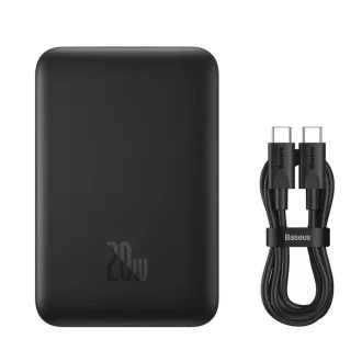 Baseus magnetska prijenosna baterija 10000mAh 20W crna Baseus magnetska prijenosna baterija 10000mAh 20W crna