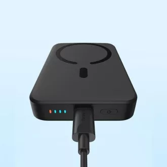 Baseus magnetska prijenosna baterija 10000mAh 20W crna Baseus magnetska prijenosna baterija 10000mAh 20W crna