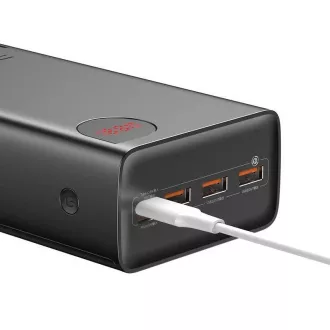 Baseus Adaman digitalni prijenosni punjač s zaslonom 40000 mAh 22,5 W crne boje Baseus Adaman digitalni prijenosni punjač s zaslonom 40000 mAh 22,5 W crne boje