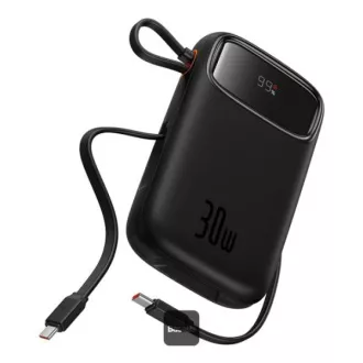 Baseus power bank Qpow 10000mAh 30W crni s USB-C kabelom