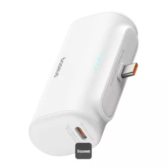 Baseus power bank 5000mAh 20W USB-C bijeli Baseus power bank 5000mAh 20W USB-C bijeli