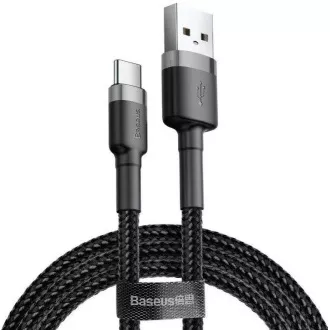 Baseus podatkovni kabel Cafule USB-C 3m 2A sivo-crni