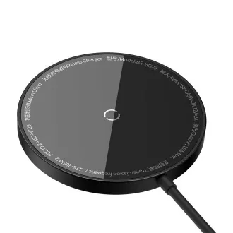 Baseus bežični punjač Simple Mini3 15W USB-C crni