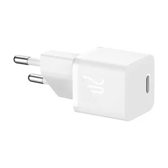 Baseus Quick punjač za mrežu GaN5 Mini 20W EU bijeli