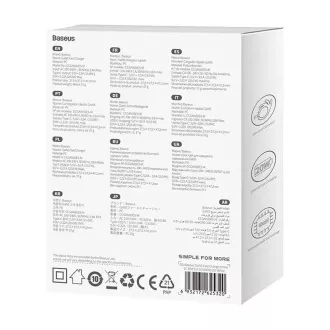 Baseus Quick punjač za mrežu GaN5 Mini 20W EU bijeli