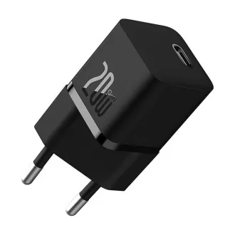 Baseus Quick punjač za mrežu GaN5 Mini 20W EU crni
