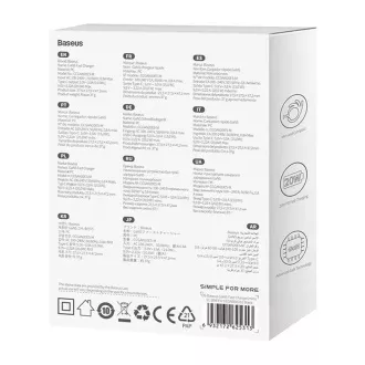 Baseus Quick punjač za mrežu GaN5 Mini 20W EU crni
