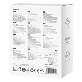 Baseus Quick punjač za mrežu GaN5 Mini 30W EU bijeli