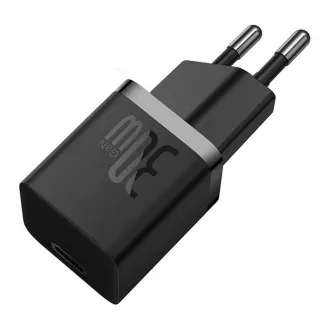 Baseus brzi punjač GaN5 Mini 30W EU crni