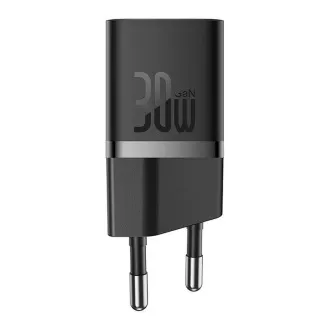 Baseus brzi punjač GaN5 Mini 30W EU crni