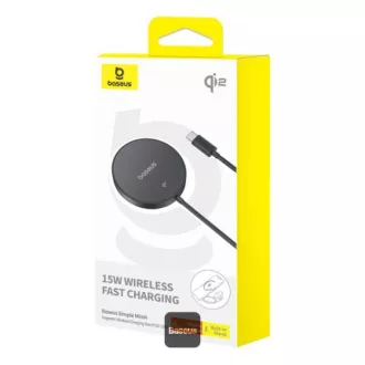 Baseus magnetna podloga za bežično punjenje Simple Mini4 Qi2 15W crna