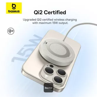 Baseus magnetna podloga za bežično punjenje Simple Mini4 Qi2 15W zlatna