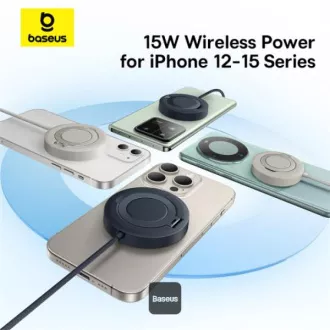 Baseus magnetna podloga za bežično punjenje Simple Mini4 Qi2 15W zlatna