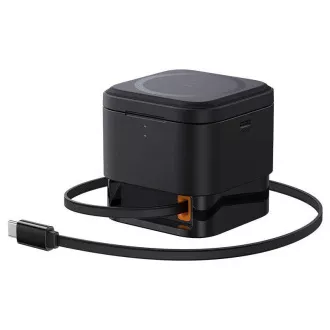 Baseus MagPro 3u1 magnetski bežični punjač 25W Cosmic Black Baseus MagPro 3u1 magnetski bežični punjač 25W Cosmic Black