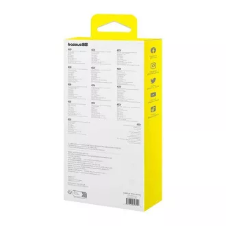 Baseus hub Series 2 USB 6u1 (USB-C/HDMI4K60Hz/USB-C(10Gbps)/USB-A(10Gbps)/RJ45/USB-C(PD) sivi