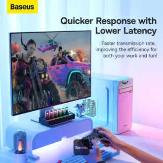 Baseus bežični bluetooth adapter BA07 crni Baseus bežični bluetooth adapter BA07 crni