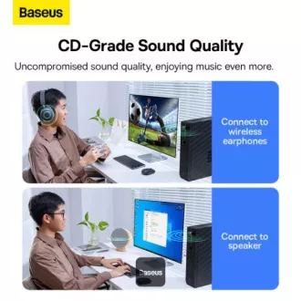 Baseus bežični bluetooth adapter BA07 crni Baseus bežični bluetooth adapter BA07 crni