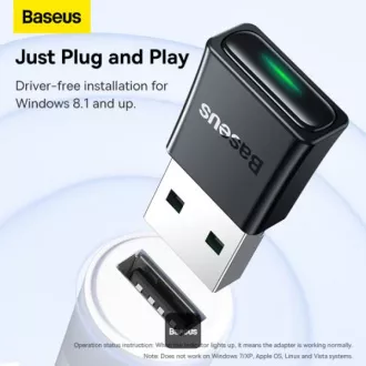 Baseus bežični bluetooth adapter BA07 crni Baseus bežični bluetooth adapter BA07 crni