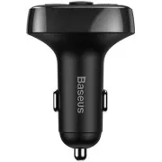 Baseus Bluetooth MP3 FM odašiljač s 2xUSB 3.4A punjenjem crne boje