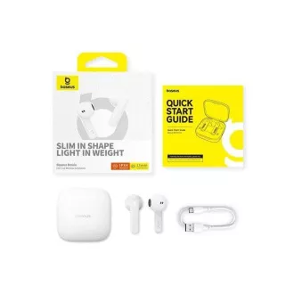 Baseus Bluetooth slušalice Bowie E16 bijele boje