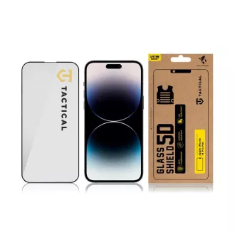Taktičko staklo 5D Apple iPhone 14 Pro Max crno