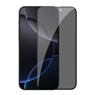 Nillkin kaljeno staklo 0,25 mm Guardian 2.5D za Apple iPhone 16 Pro Max crno