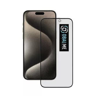 MASKA: ME Privacy 5D kaljeno staklo za Apple iPhone 15 Pro Max crna