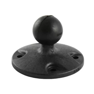 RAM Mounts okrugli adapter/nosač za ravne površine s AMPS uzorkom rupa, s klinom od 1", plastični, RAP-B-202U RAM Mounts okrugli adapter/nosač za ravne površine s AMPS uzorkom rupa, s klinom od 1", plastični, RAP-B-202U