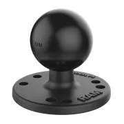 Okrugli adapter RAM Mounts s AMPS uzorkom rupa i kuglastim svornjakom od 1,5", RAM-202U