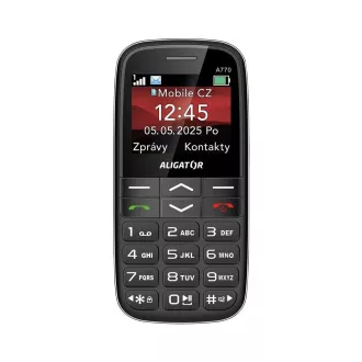 ALIGATOR A770 Senior crni + stolni punjač ALIGATOR A770 Senior crni + stolni punjač