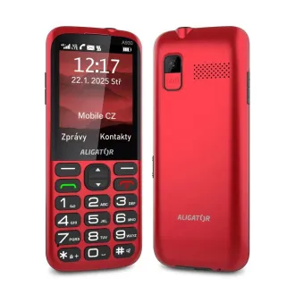 ALIGATOR A930 GPS Senior crveni + st.nab. - Raspakiran ALIGATOR A930 GPS Senior crveni + st.nab. - Raspakiran