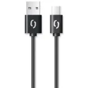 ALIGATOR Data kabel 2A, USB-C crni