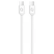 ALIGATOR Data kabel POWER 3A, USB-C/USB-C, bijeli