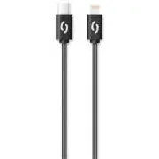ALIGATOR Data kabel POWER 3A, USB-C/lightning black