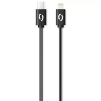 ALIGATOR Data kabel POWER 3A, USB-C/lightning black ALIGATOR Data kabel POWER 3A, USB-C/lightning black