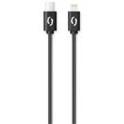 ALIGATOR Data kabel POWER 3A, USB-C/lightning black