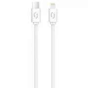 ALIGATOR Data kabel POWER 3A, USB-C/lightning white