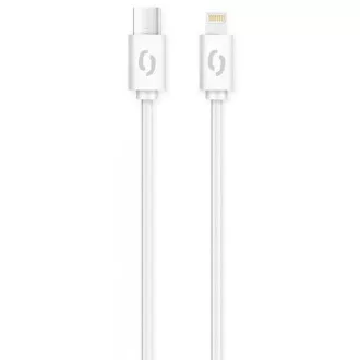 ALIGATOR Data kabel POWER 3A, USB-C/lightning white