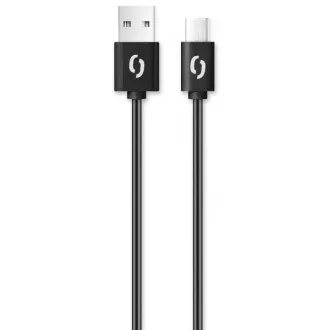 ALIGATOR Data kabel POWER 3A, USB-C 1m crni
