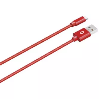 ALIGATOR PREMIUM Data kabel 2A, USB-C crveni