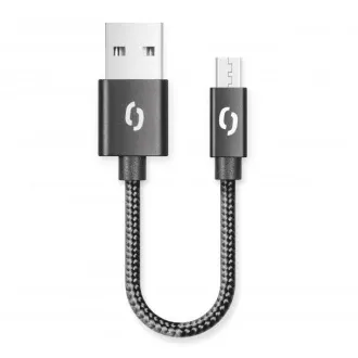 ALIGATOR PREMIUM 2A kabel, Micro USB 50 cm, crni ALIGATOR PREMIUM 2A kabel, Micro USB 50 cm, crni